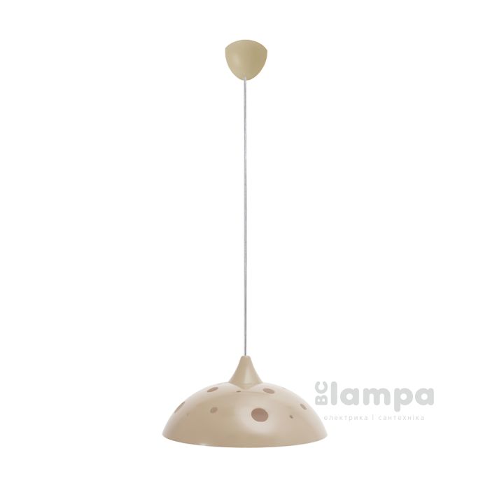 Светильник потолочный ERKA 1302 60W Е27 слоновая кость с отверстиями