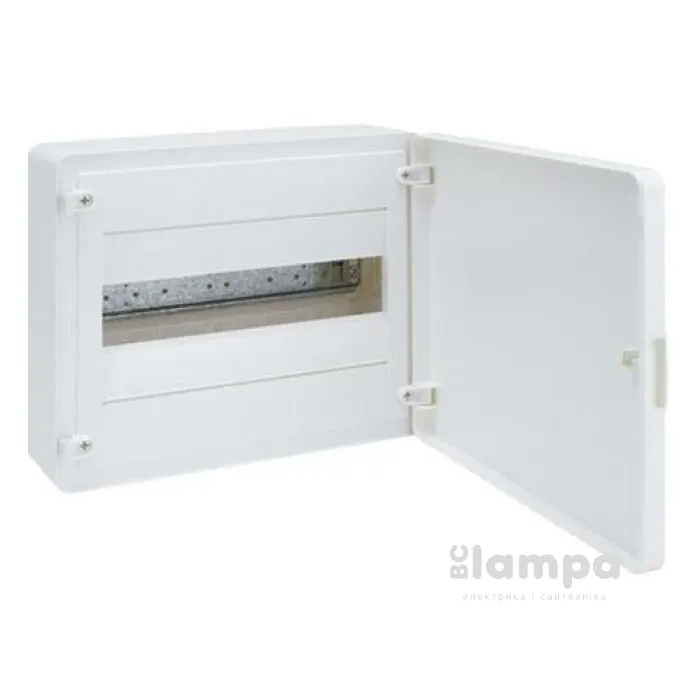 Hager Golf щит розподільчий зовн.устан. 12 мод. білі дверцята (VS112PD)