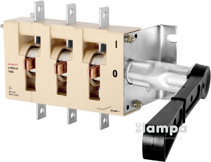 Вимикач-роз'єднувач ВР100А  розривний е.VR 32.R100 eNext (31B31250)