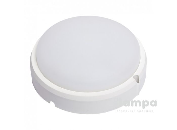 Світильник накладний LUXEL LED 12W 4000K коло IP65 (BSR-12N)