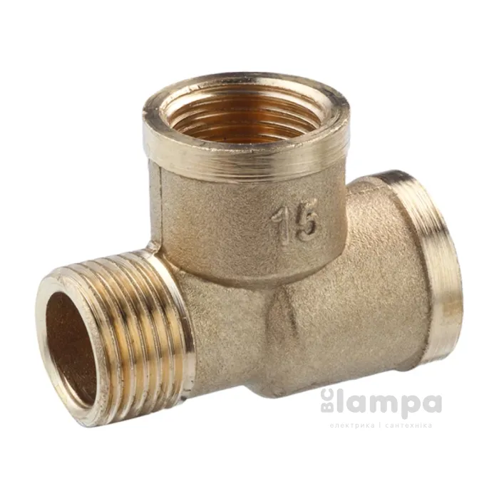 Тройник 1/2'' BBH LEXLINE УК0203-В латунь (CV010410/CV011240)