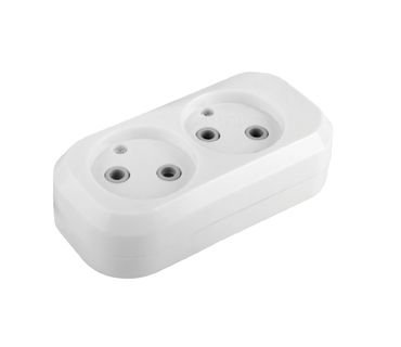 Колодка  2 гн. без з/к ELECTRUM ABS (C-SM-1774)