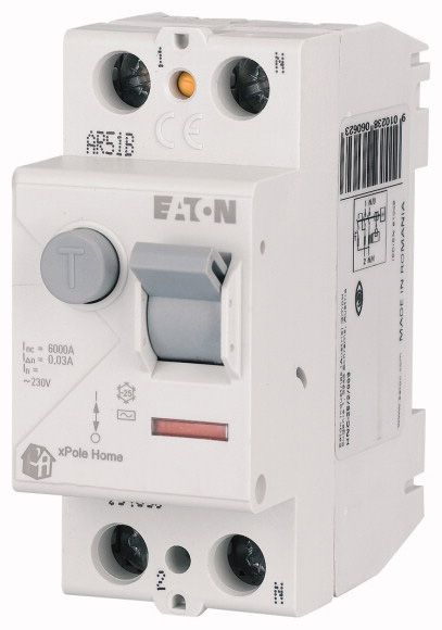 ПЗВ, реле диференційного струму Eaton HNC - 2/63/003 2P 63A 0,03A (194692) Serbia
