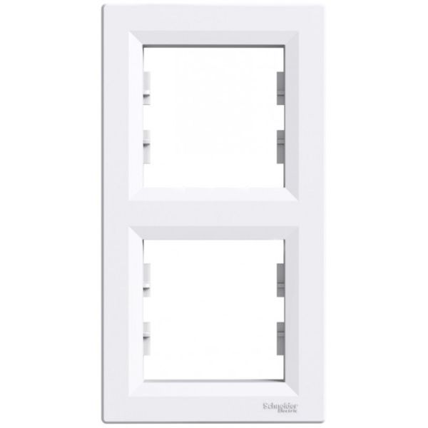 Schneider Electric Asfora біла рамка вертикальна 2 - на (ЕРН5810221)