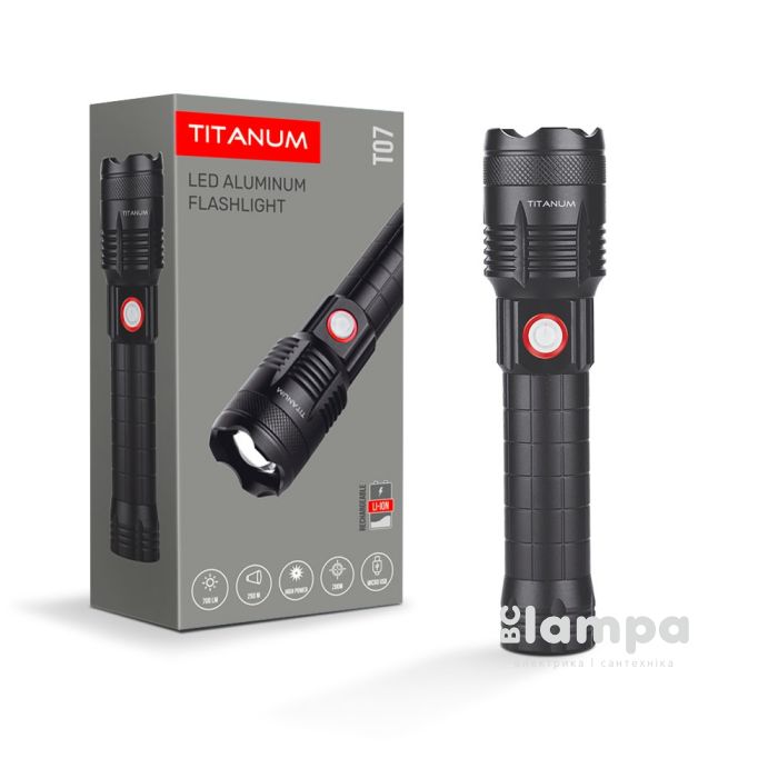 Ліхтарик ручний TITANUM TLF-T07 700Lm 6500K (27322)