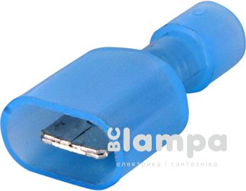 Накінечник- конектор з ізол."папа" МDFN blue2-250/15А;1,5-2,5мм2 100шт. s4039004 - ціна за 1шт.