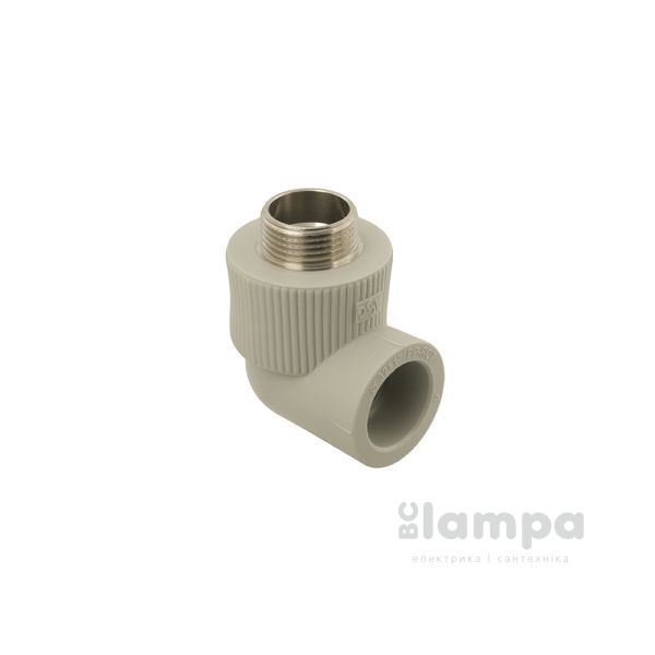 Колено с мет. резьбой 20х1,2" НР ASG крепл (1415270666/31797)