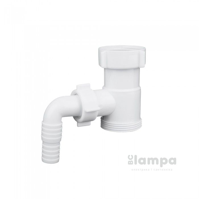 Отвод АНИ (М110) для стиральных машины 11/2"х11/2" (3462)