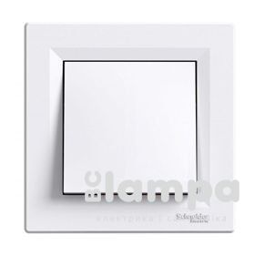 Schneider Electric Asfora біла рамка горизонтальна 1 - на (ЕРН5800121)