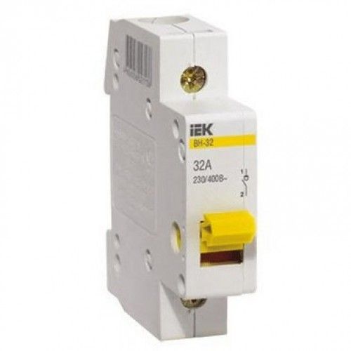 Вимикач навантаження на DIN-рейку 1Р  40А ІЕК