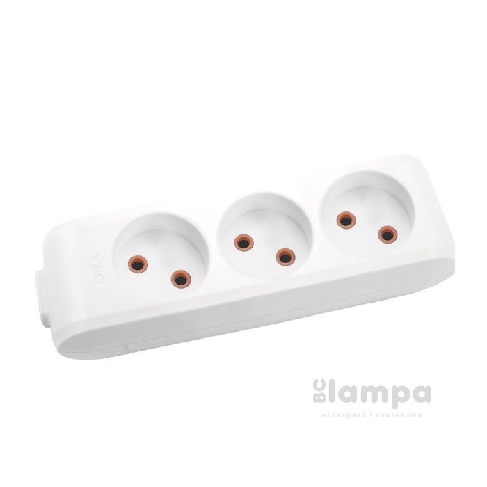 Колодка  3 гн. без з/к VIKO Multi-Let (90112300)