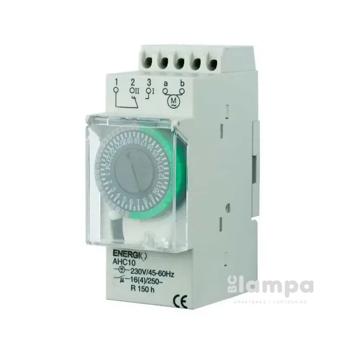 Таймер  ENERGIO добовий електромеханічний AHC10 (70106)