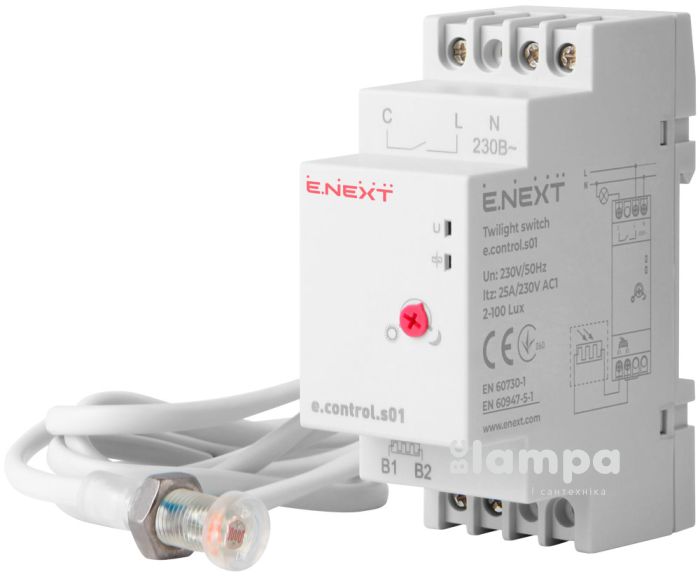 Датчик сутінковий  реле e.control.s01 DIN (i0310014)