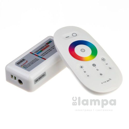 Контроллер RGB №75 18А Радио - Сенсорный 8 кнопок (01500065/1009718)