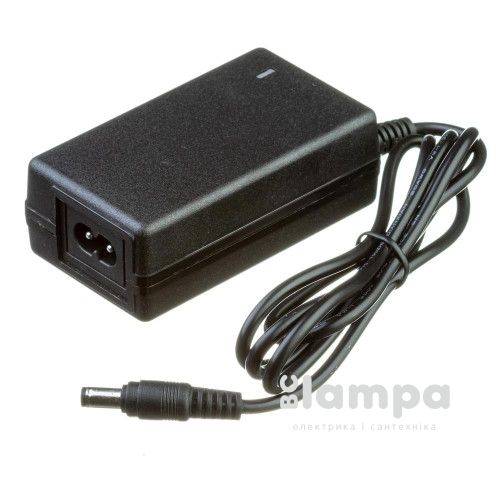 Трансформатор электр. для LED ленты plastik ±12V/ 36W(3.0А)+ шнур 1,4м  IP20 (1013410/1022854)