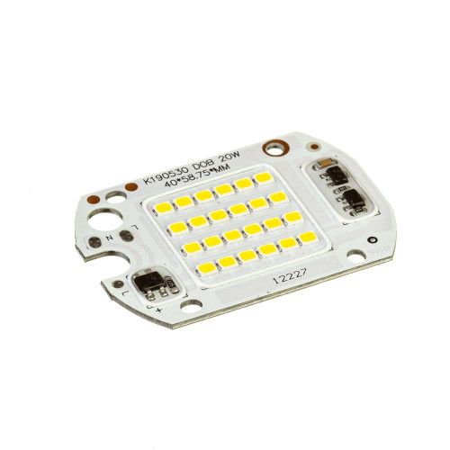 Матрица вставка в прожектор LED 20W 6000K SMD + IC драйвер (1014679)