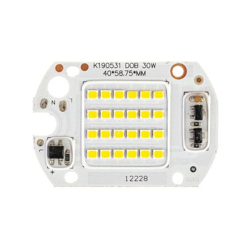 Матрица вставка в прожектор LED 30W 6000K SMD + IC драйвер (1014680)