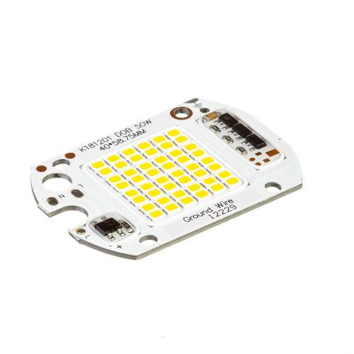 Матрица вставка в прожектор LED 50W 6000K SMD + IC драйвер (1014681)