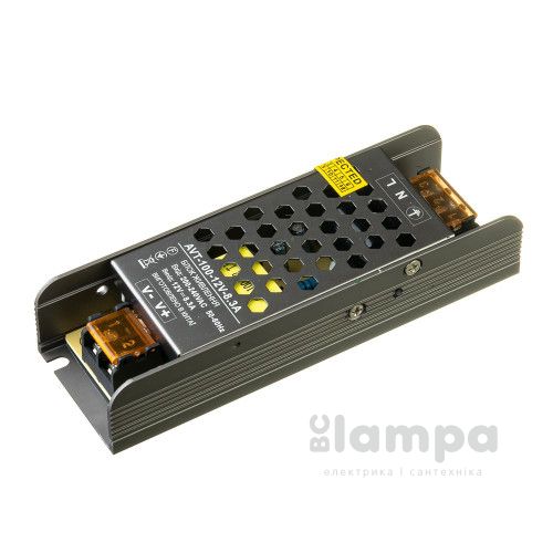 Трансформатор электр. для LED ленты металл ±12V/100W(8,3А) AVT (1019866)