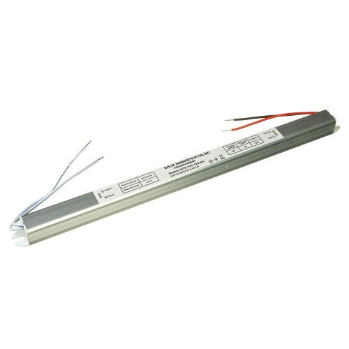 Трансформатор электр. для LED ленты металл ±12V/ 72W (6,0А) IP20 SLIM (1020718)