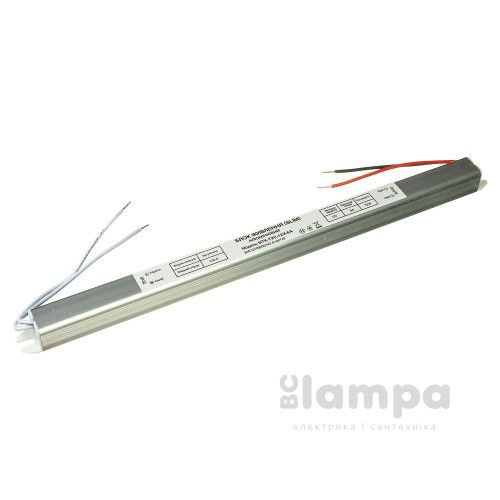 Трансформатор электр. для LED ленты металл ±12V/ 72W (6,0А) IP20 SLIM (1020718)