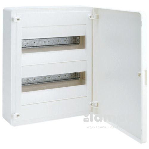 Hager Golf щит розподільчий зовн.устан. 24 мод. білі дверцята (VS212PD)