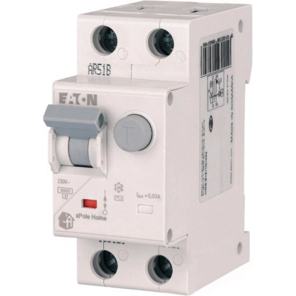 АД, вимикач диф.струму з захистом від надструмів Eatone HNB - 2/25/1N/C/003 (195129) Serbia