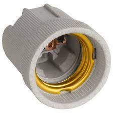 Патрон керамічний E27 Китай мідна вставка (s9100117)