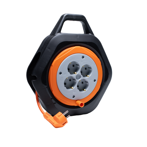 Подовжувач в закритому корпусі з з/к з ручкою 5м NEOMAX (NX617405)