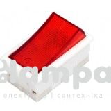 Перемикач клавішний для електроприладів 220В (210-006)