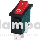 Перемикач клавішний КП - 36и 16А/220W червоний KSD3 (505456/11-0504RD)