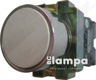 Кнопка АСКО XB2-BA11 белый "NO Start" Ø22 (0140010061)