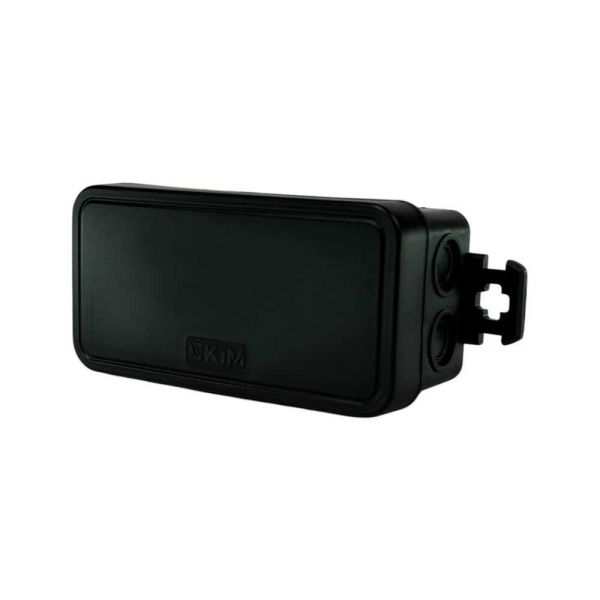 Розподільна коробка зовнішня  85*43*39 мм СКІМ чорна IP44 (К45В)