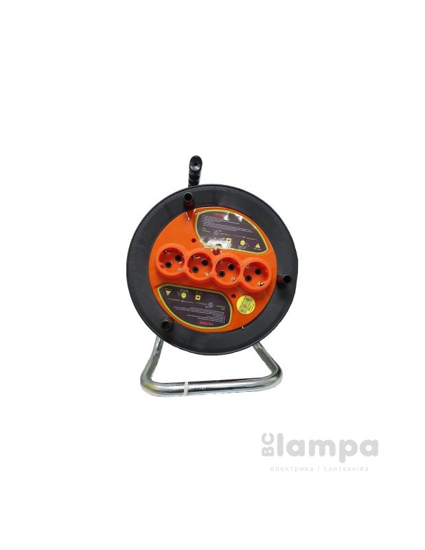 Котушка переносна 4 розетки 50м BEMIS каучук (115350)