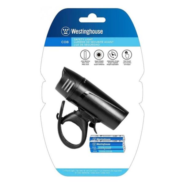 Ліхтарик WESTINGHOUSE  фара велосипедний 1W White LED 100Lm WF206 (WF206-3LR03BP)