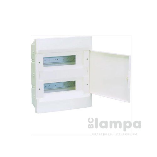 Hager Cosmos щит розподільчий внутр.устан 24 мод. білі дверцята, пластик (VR212PD)