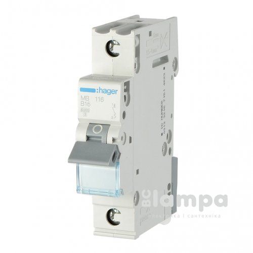 Автоматичний вимикач Hager MC463A 4p 63A C