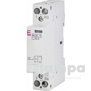 Контактор модульний ETI RA 20-11 NO,NC I=20A 230V AC  (2464097)