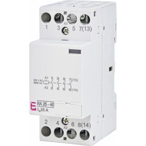 Контактор модульный ETI RA 25-40 4NO I=25А 220V