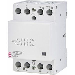Контактор модульный ETI RA 63-40 4NO I=63А 220V