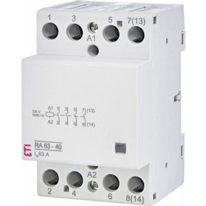 Контактор модульный ETI RA 63-40 4NO I=63А 220V