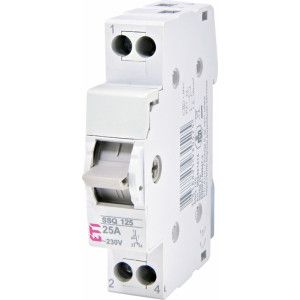 РПМ (перекидний рубильник модульний Din) 1Р 40А   1-0-2  ETI SSQ 140 (2421415)