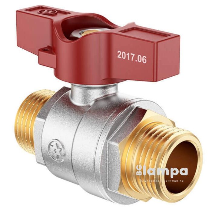 Кран кульовий 1/2 НН MIRAYA (103101 / 1488)