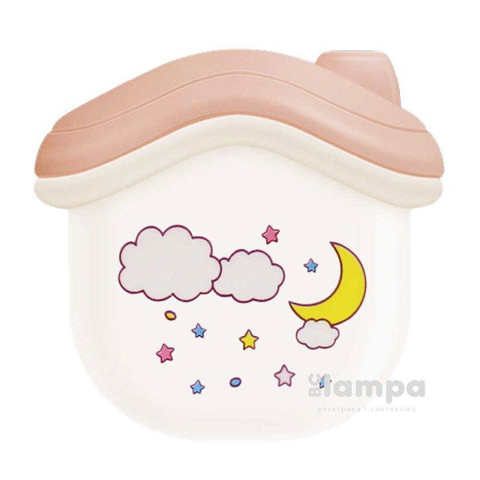 Нічник VIOLUX LED HOMMY 6000K рожевий з сутінковим сенсором (310306)