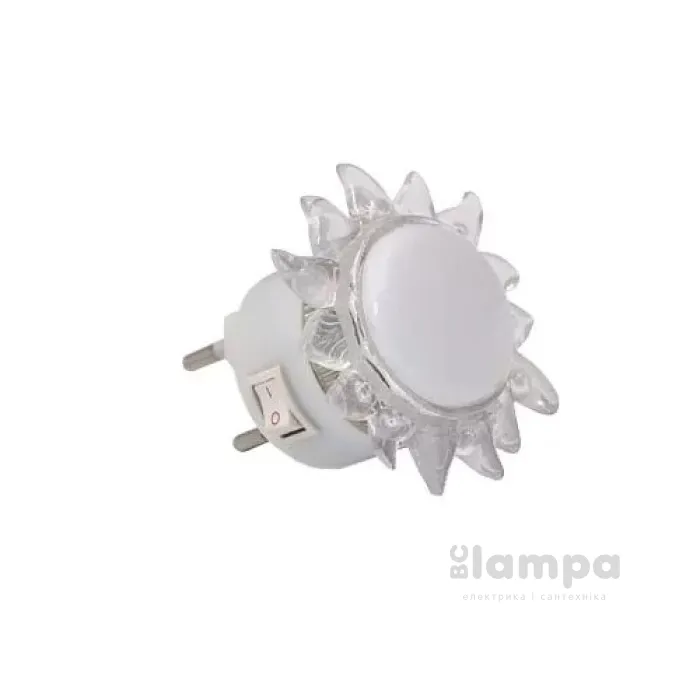 Св-к ночной Солнце желтый Lemanso 4LED NL8 3179 (WT810)