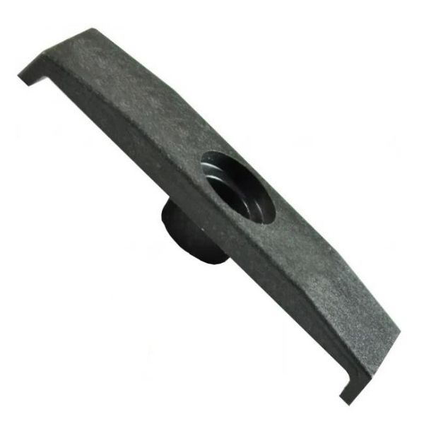 Планка монтажна для кріплення проводів чорна (435570)