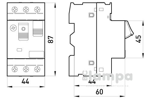 Автомат захисту двигуна E.NEXT e.mp.pro10 6-10A (p004005)