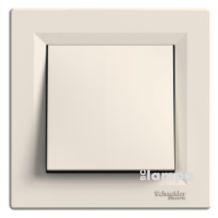 Schneider Electric Asfora крем вимикач 1 кл.  (ЕРН0100123 / 10099328)