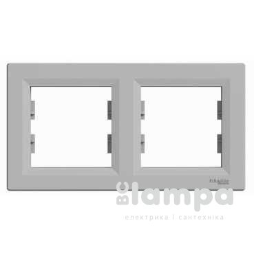 Schneider Electric Asfora алюміній рамка горизонтальна 2 - на (ЕРН5800261)