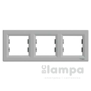 Schneider Electric Asfora алюміній рамка горизонтальна 3 - на (ЕРН5800361)